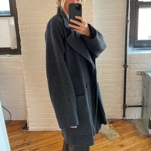 Vintage | A-Line Wool Pea Coat | M